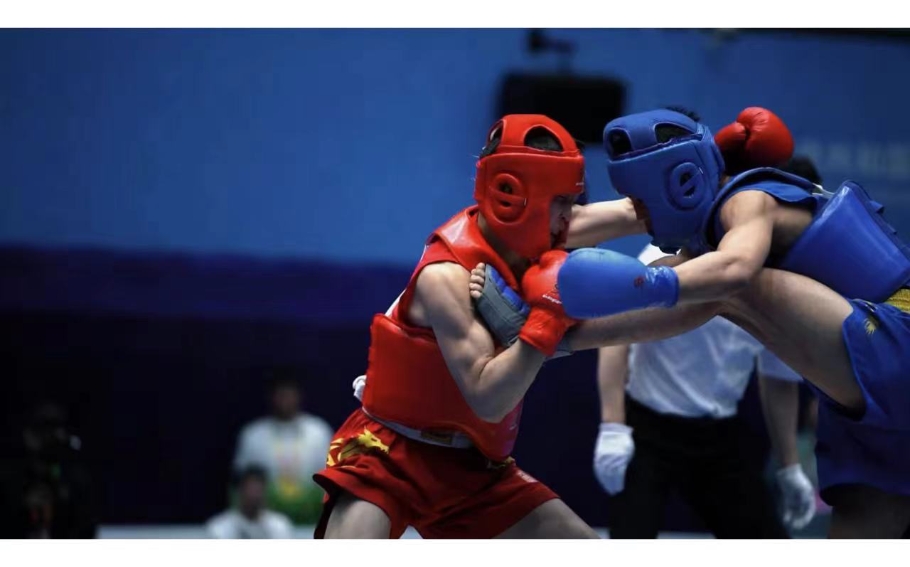 第一届全国学生（青年）运动会武术散打比赛在灌阳县江东体育馆圆满落幕